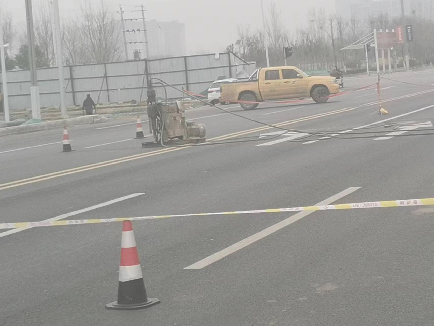 漳平高速公路路基注浆